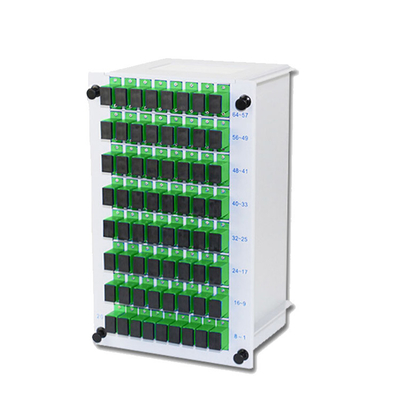 Optischer Teiler LGX Sc/APC 1x64 PLC 8 X der grünen Schichten Vertikalen-8