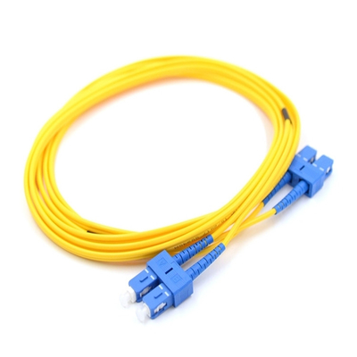 Sc UPC-SC UPC Kabel des Faser-Optikverbindungskabel-Monomode--Duplex-3.0mm G657A Lszh
