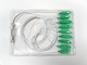 Faser-optische Teiler SCAPC Mini Tubes 1x16 PLC-Blasen-verpackende weiße Farbe