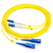 Sc UPC-LC UPC Kabel des Faser-Optikverbindungskabel-Monomode--Duplex-3.0mm G657A Lzsh